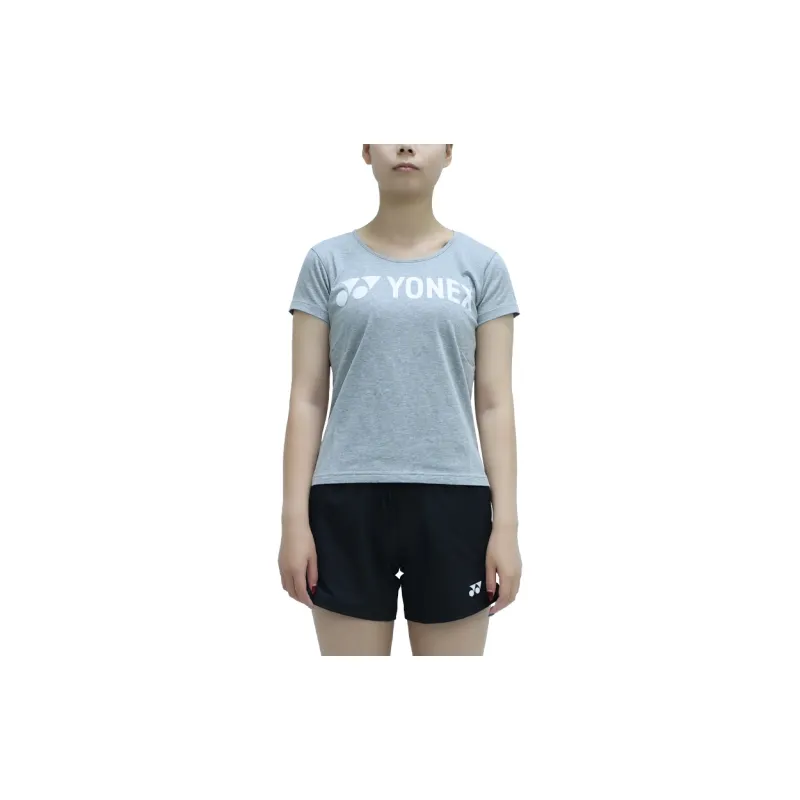 YONEX SS22 Regular T-Shirt Women's Gray-2