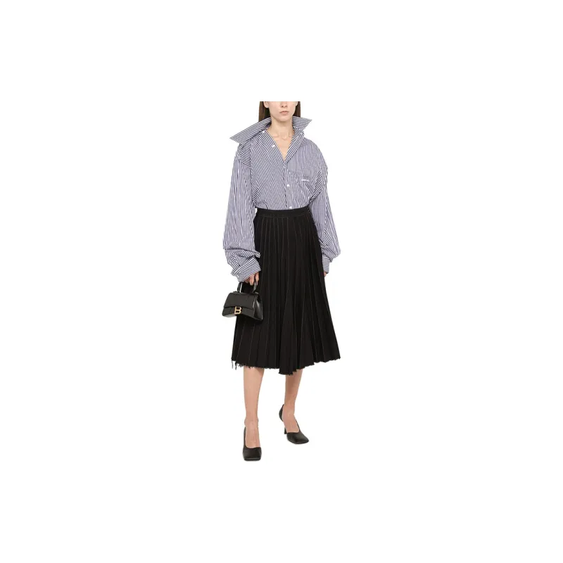 Balenciaga Casual Long Skirts Women's Black-1