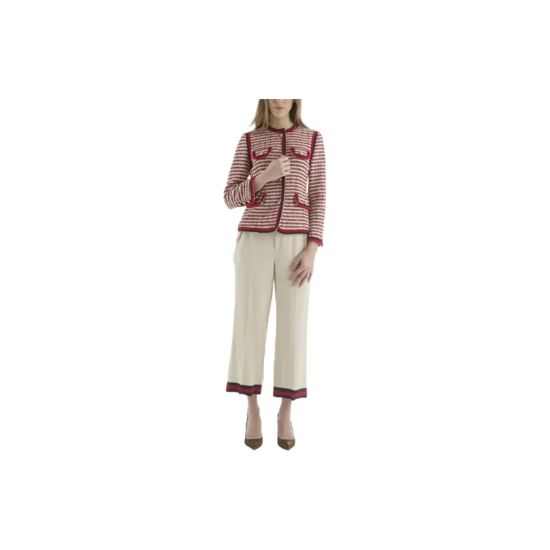 GUCCI Casual Pants Women's Beige-2