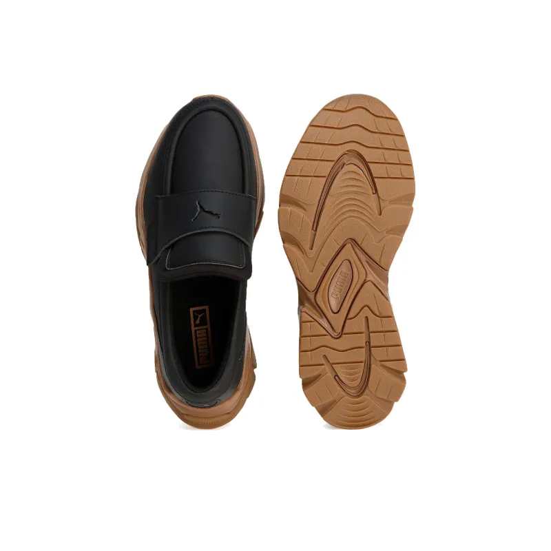PUMA Loafers Women's Black Brown-3