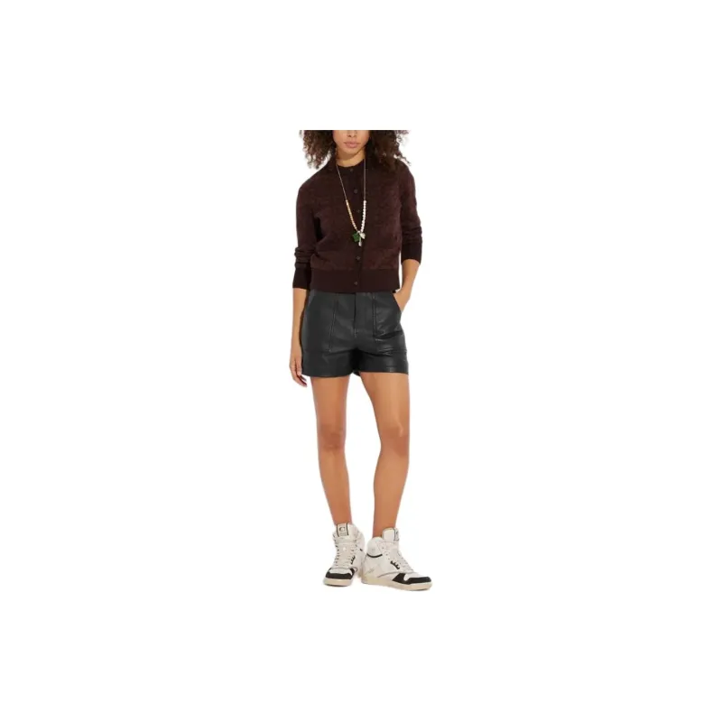 COACH SS23 Casual Shorts Women's Black-2