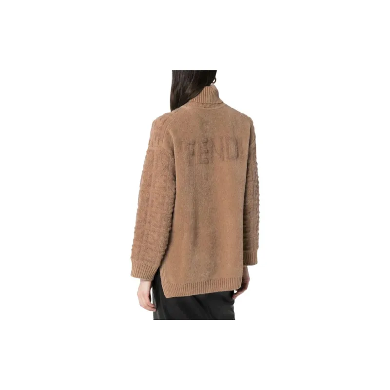 FENDI Sweaters Women's Brown-2