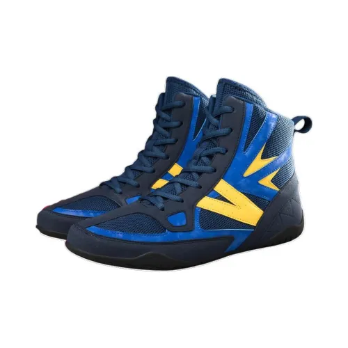 Yalu Preferred Boxing Shoes Cushioned Slip-Resistant Breathable Coverage Rubber Sole Unisex