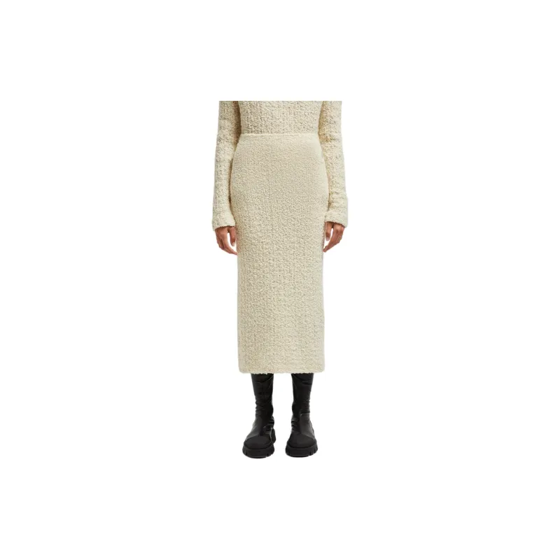Moncler Casual Long Skirts Women's White-1
