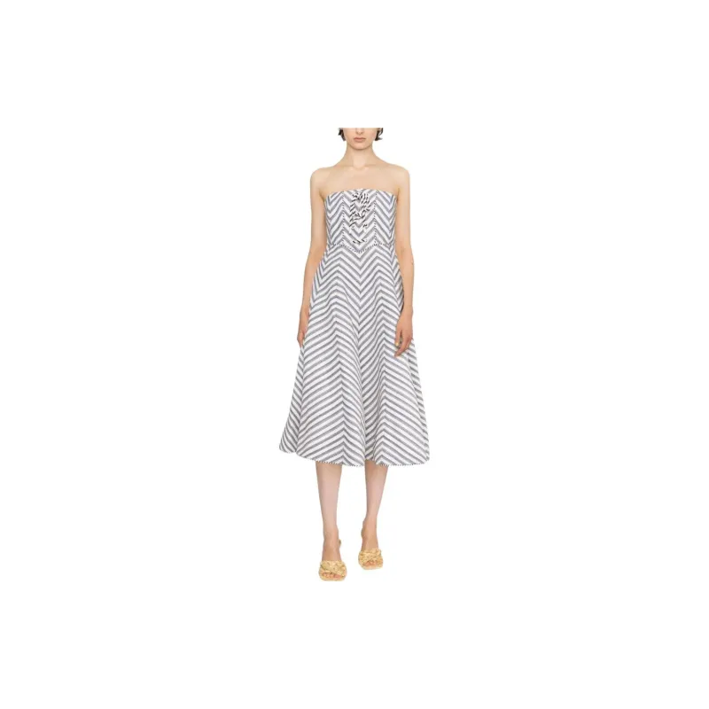 Zimmermann Sleeveless Dresses Women's Ivory-1