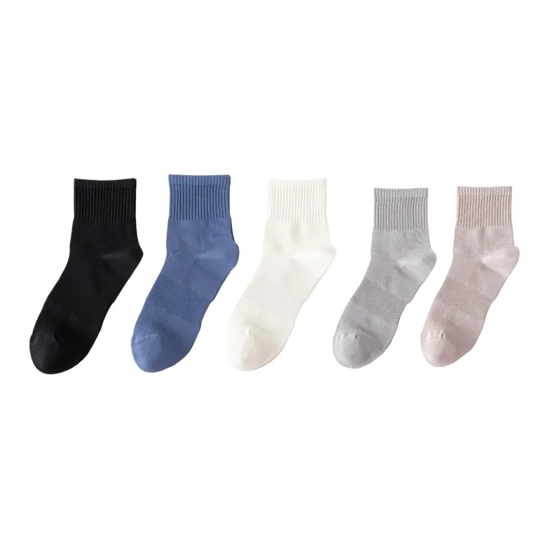 Yalu Mid Calf Socks Men's 5 Pack-7