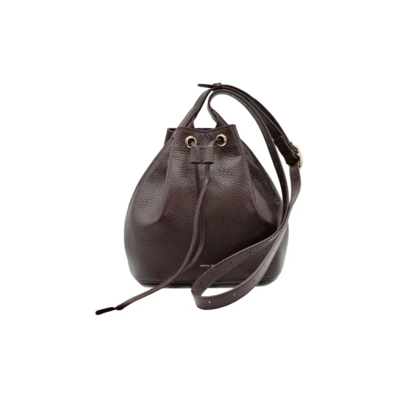 Anine Bing Alana Leather Mini Bag-0