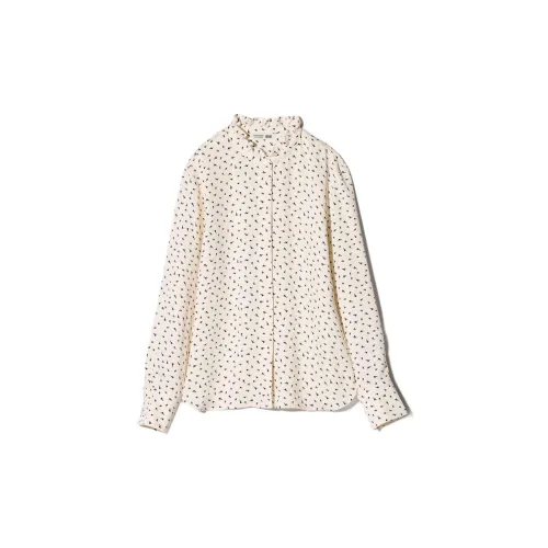 UNIQLO Comptoir Des Cotonniers Collaboration Shirts Women's Beige