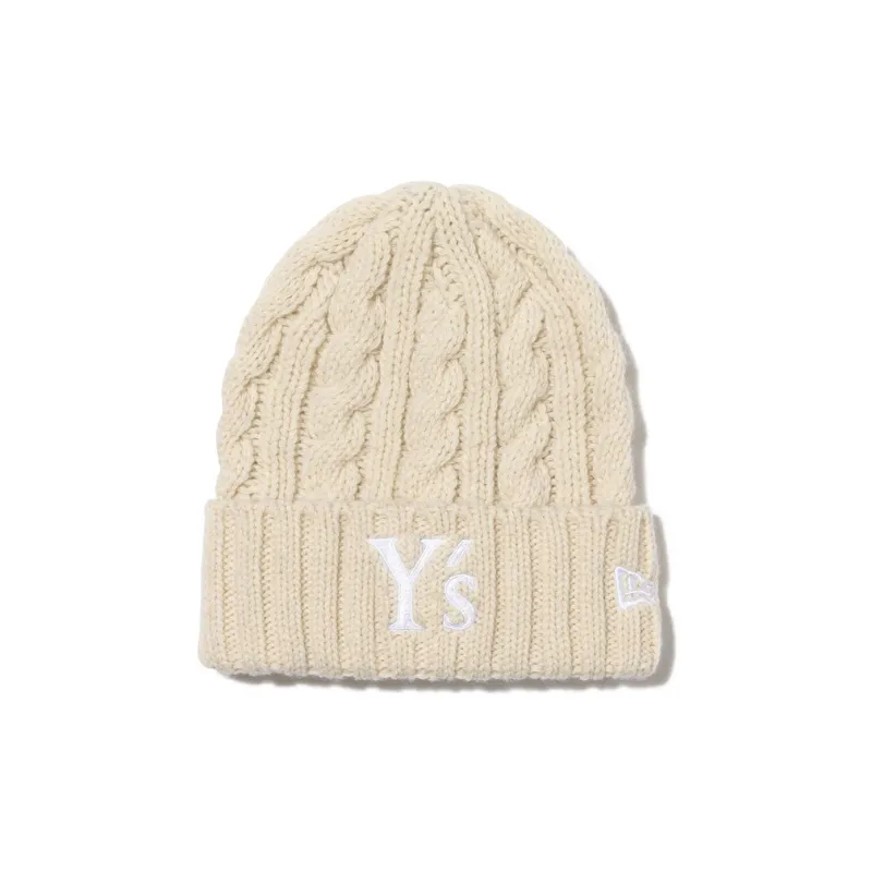 Yohji Yamamoto Wool Beanies Unisex Ecru-0