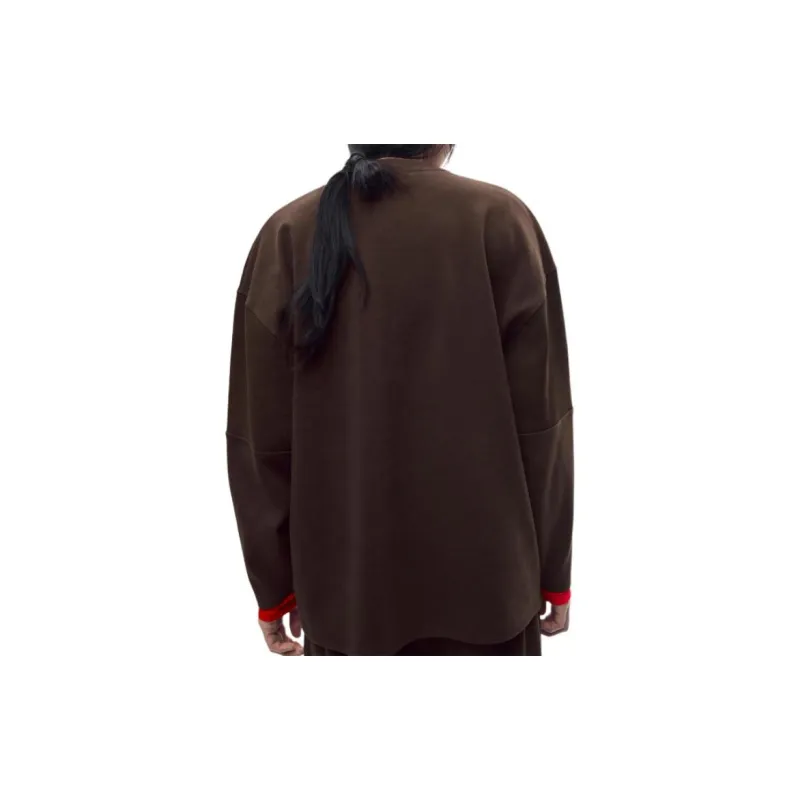 ZARA Sweatshirts Women's Brown-3