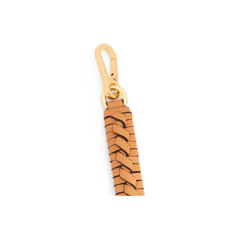 LOEWE Calfskin Bag Strap Women's Warm Desert-2