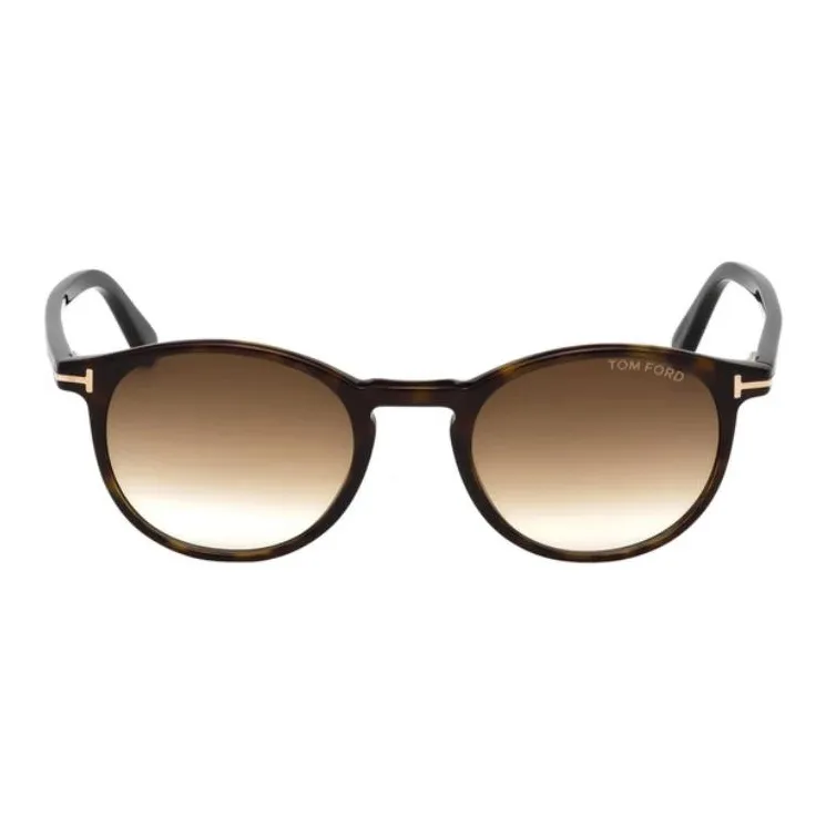 TOM FORD Eyewear Andrea Round Frame Sunglasses-1