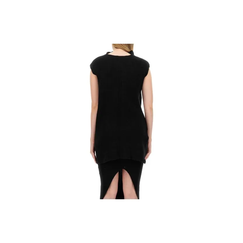 RICK OWENS Jumbo Babel Ribbed knit Vest-3