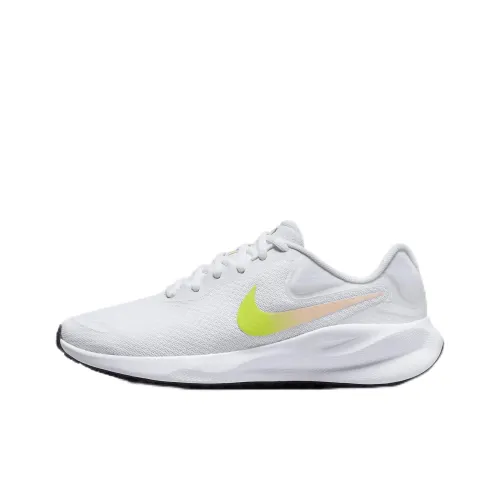 Nike REVOLUTION 7 Running Shoes Men Low-Top White/Yellow/Light/Dark Red/Purple/Green