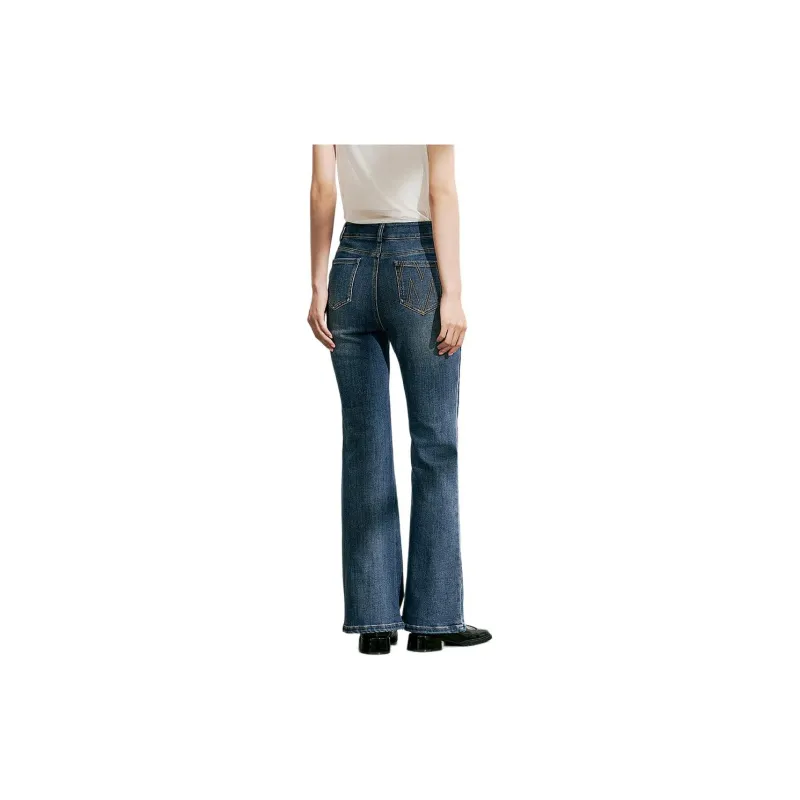 Fragment x ROZE Jeans Women's Blue-1