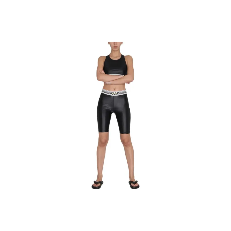 MSGM Logo underband Sports Bra-3