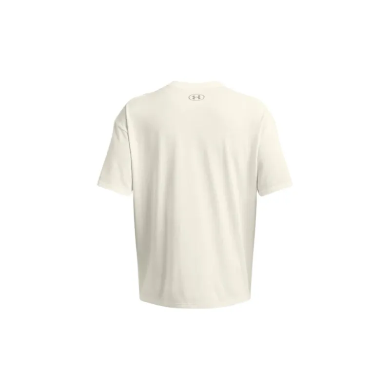 Under Armour CollegiateGameday Heavyweight Performance Cotton Oversized T-Shirt Men's White-1