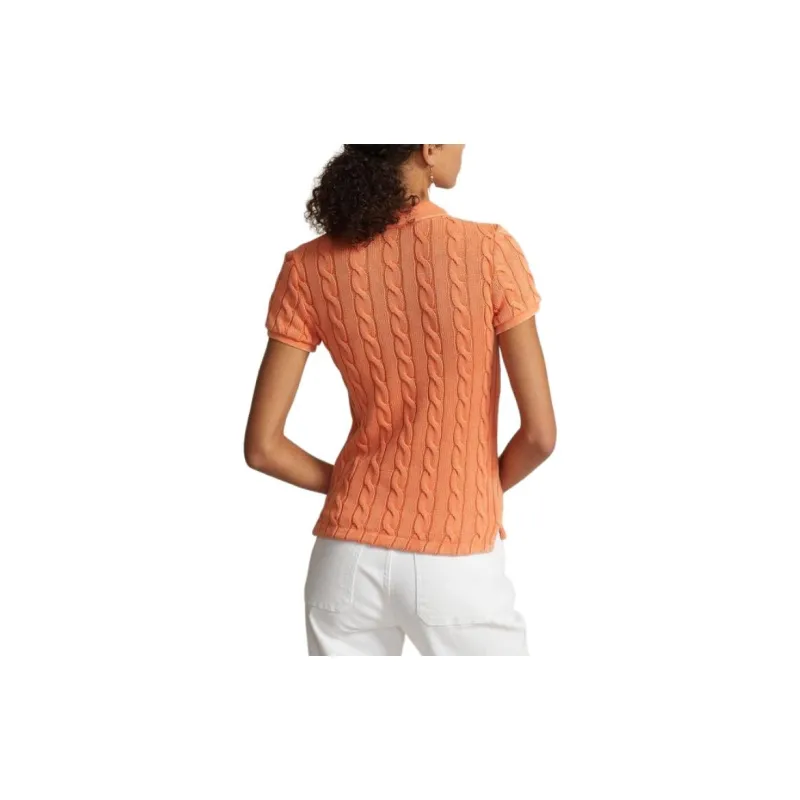 Polo Ralph Lauren SS24 Polo Shirt Women's Orange-2