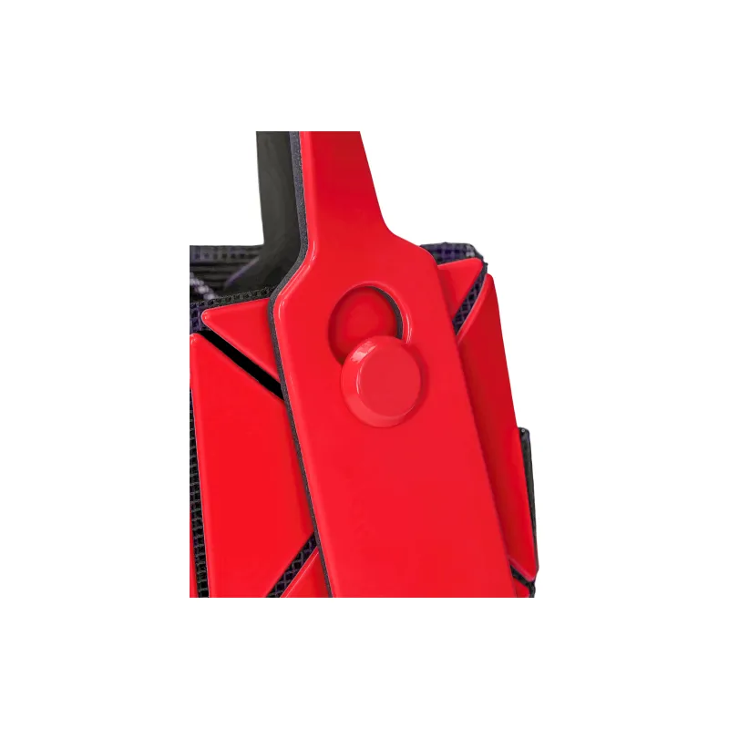 ISSEY MIYAKE Polyvinyl Chloride Resin Handbag Mini Women's Red-5