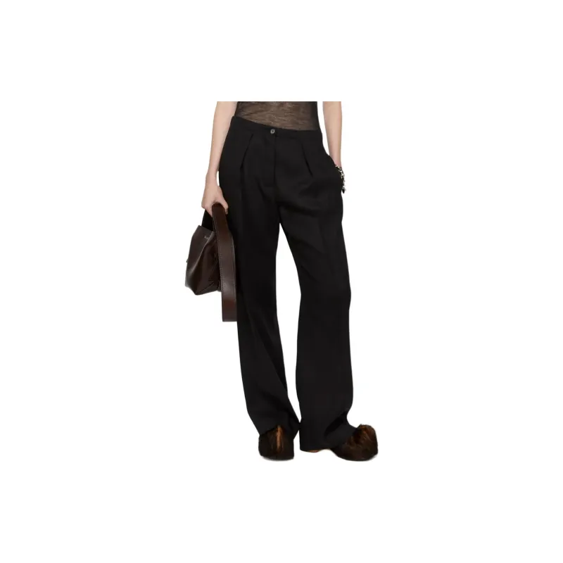 Acne Studios Pleat detailing Trousers-3
