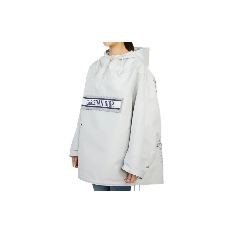 DIOR Jackets & Coats Women's Gray-4
