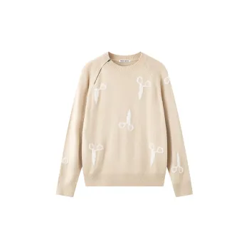 Organic Emotion Sweater Unisex Light Apricot