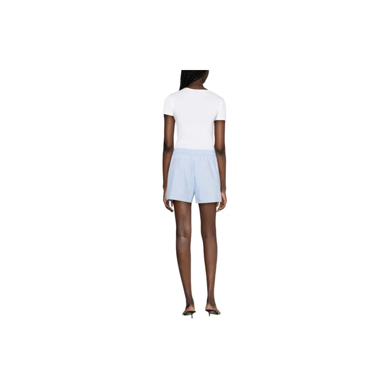 Alexander Wang Logo Patch Elastic Waist Shorts-2