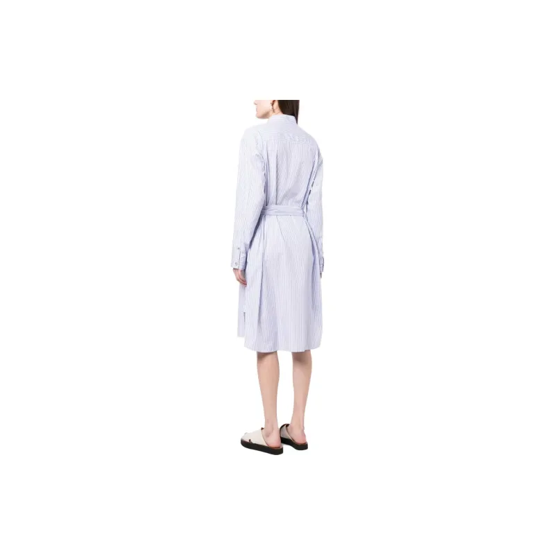 Bonpoint Stripe Shirt Midi Dress-2