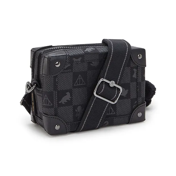 Kipling Polyamide Shoulder Bag, Crossbody Bag Small Size Unisex Black-2