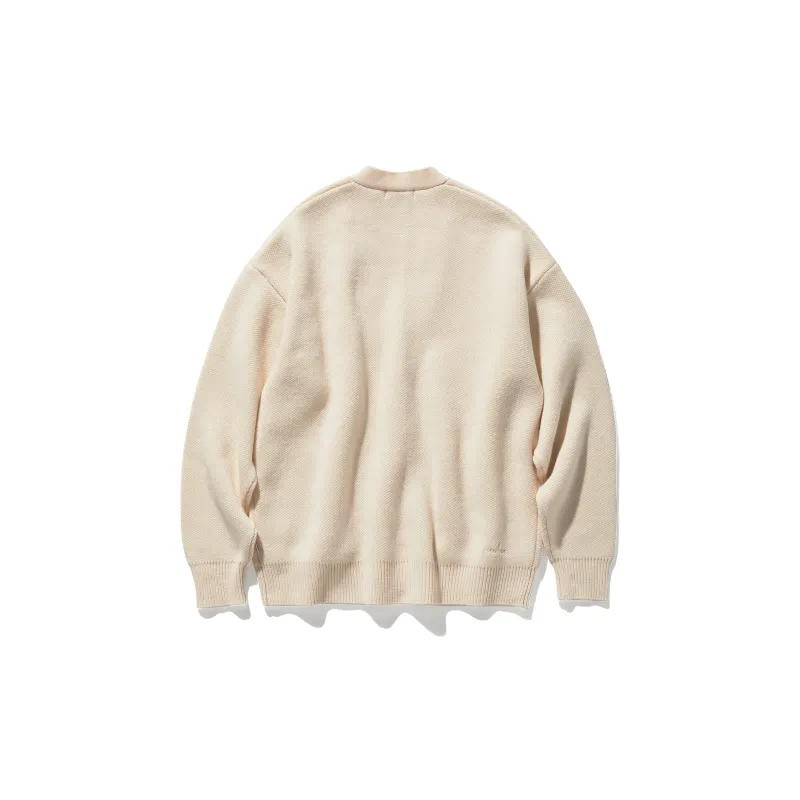 Nautica White Sail Sweater Cardigan Men's-1