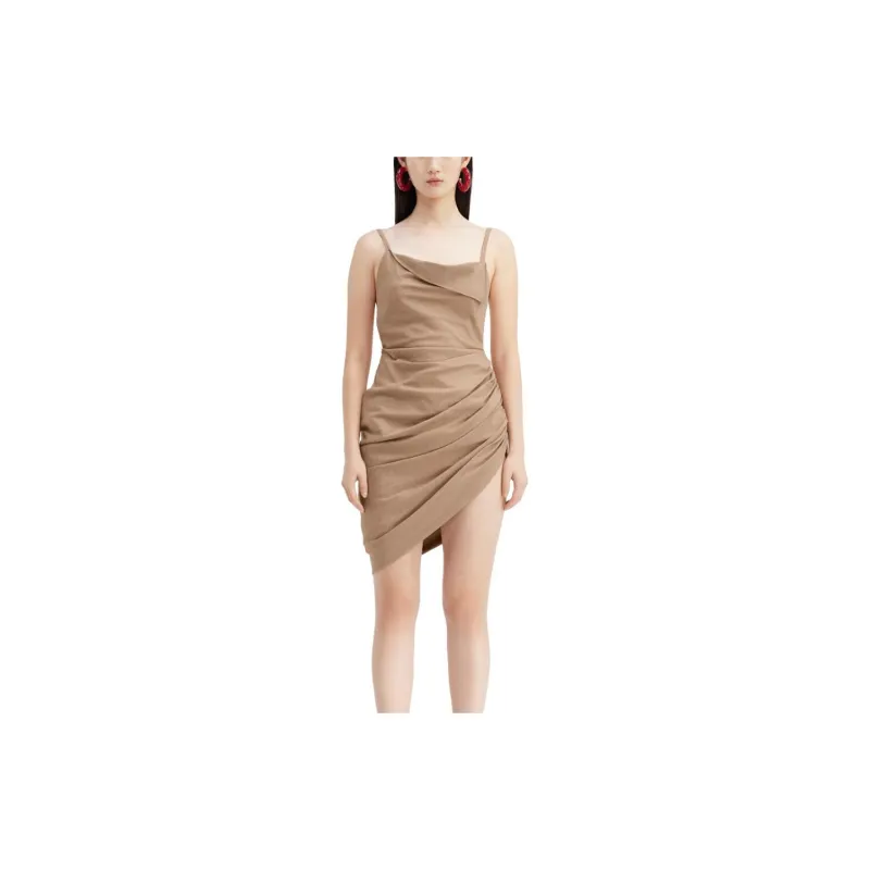 Jacquemus La Robe Saudade 'Khaki'-4