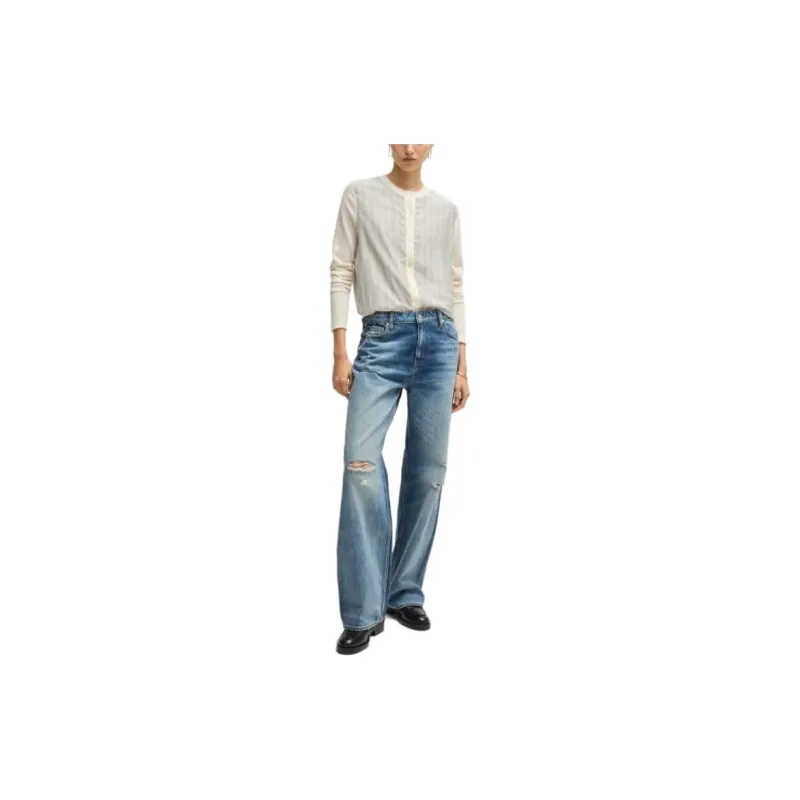 HUGO BOSS Knitted edge Panelled Jacket-2