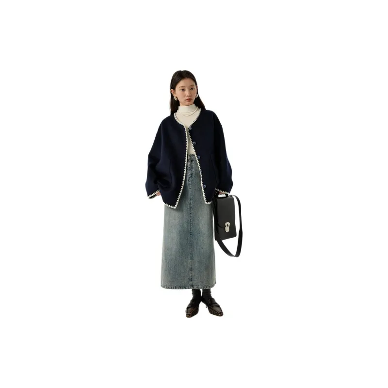Omont Velvet Jackets Women's-2