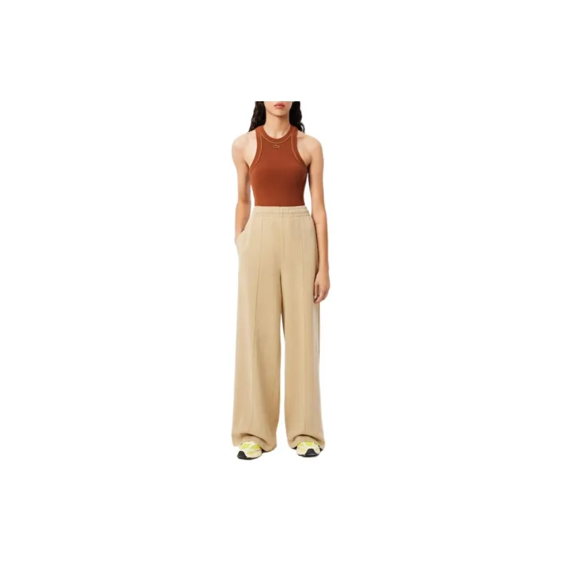 LACOSTE Casual Pants Women's Khaki-1