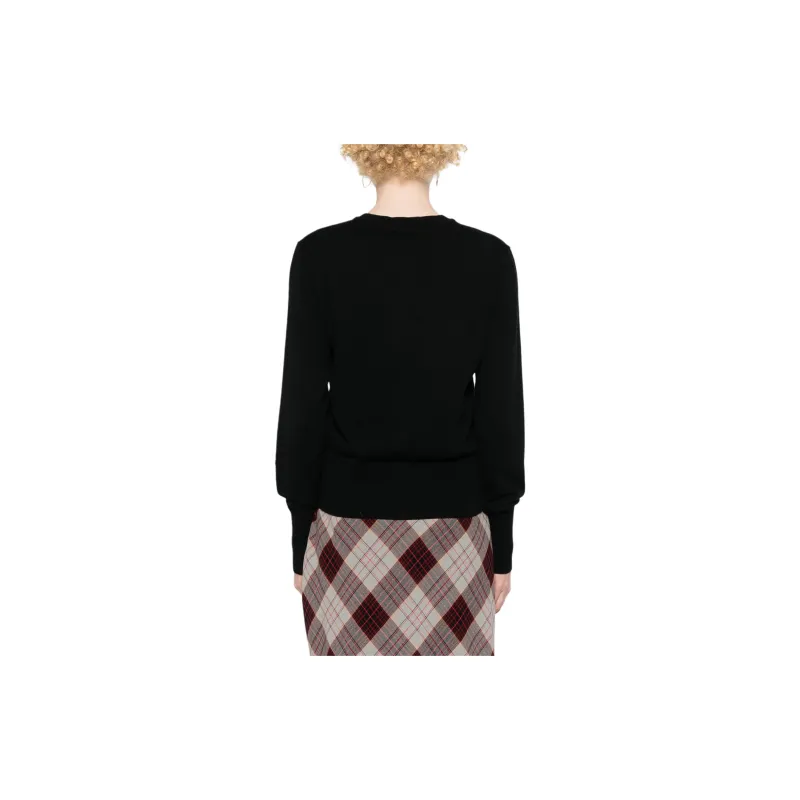 Vivienne Westwood Orb Embroidered Knitted Cardigan-3