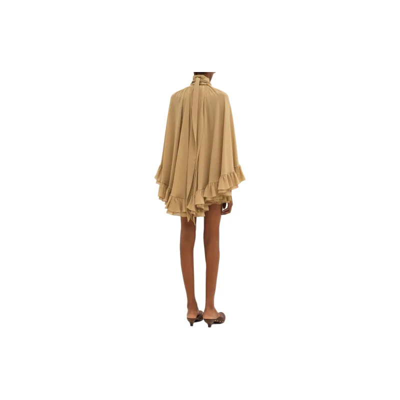 Chloé Ruffle-detailing Mini Dress-1