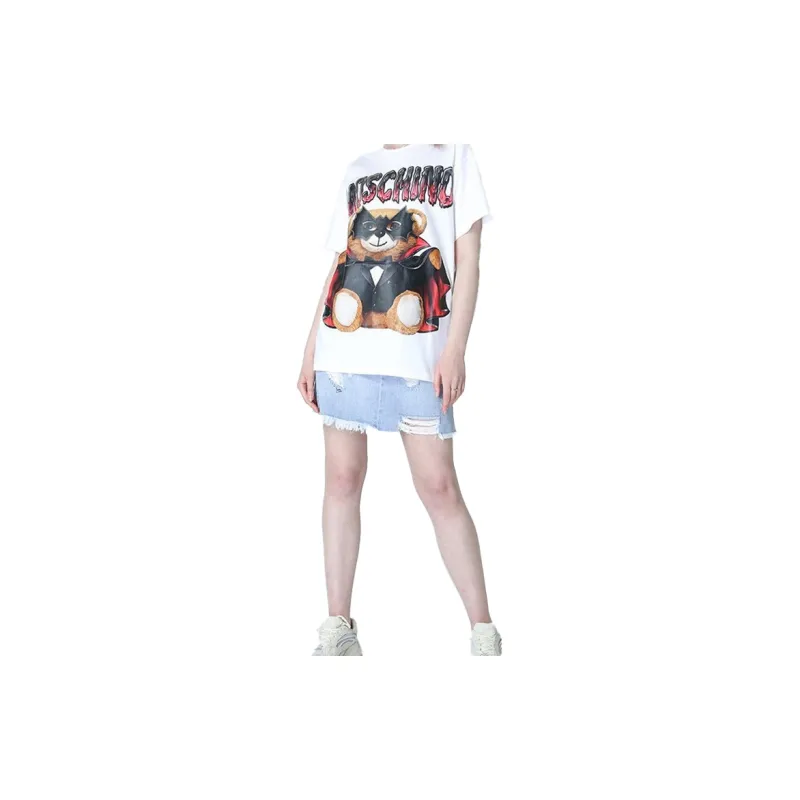 MOSCHINO Regular T Shirt Women's White-2
