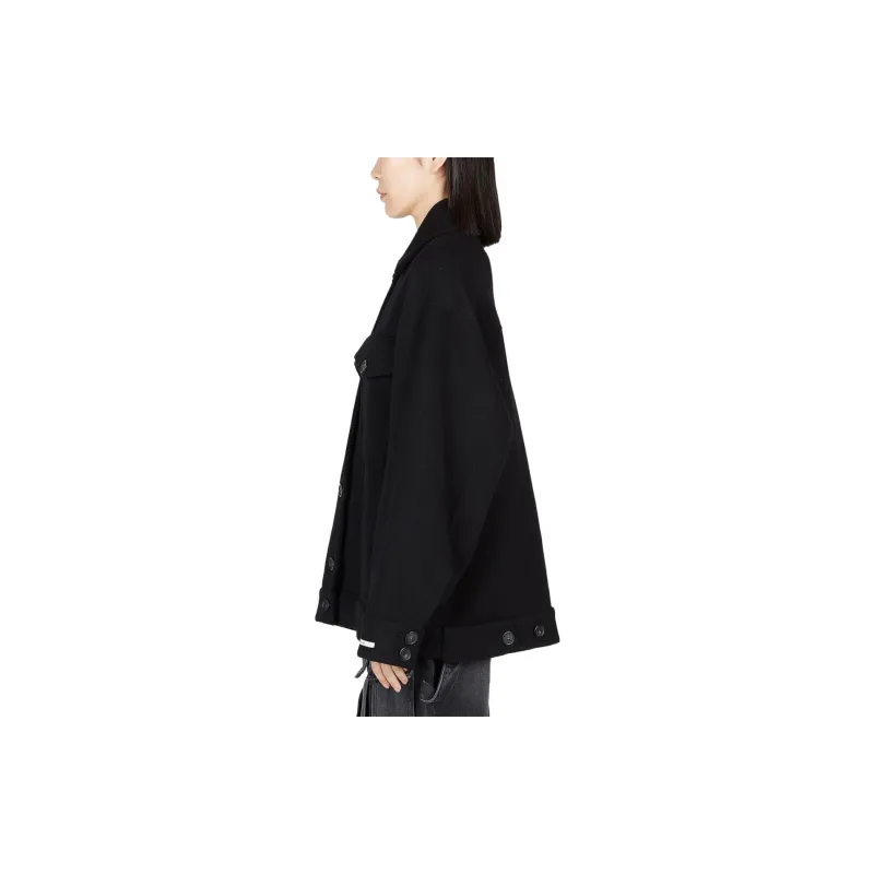 SportMax Buttoned Long Sleeved Jacket-3
