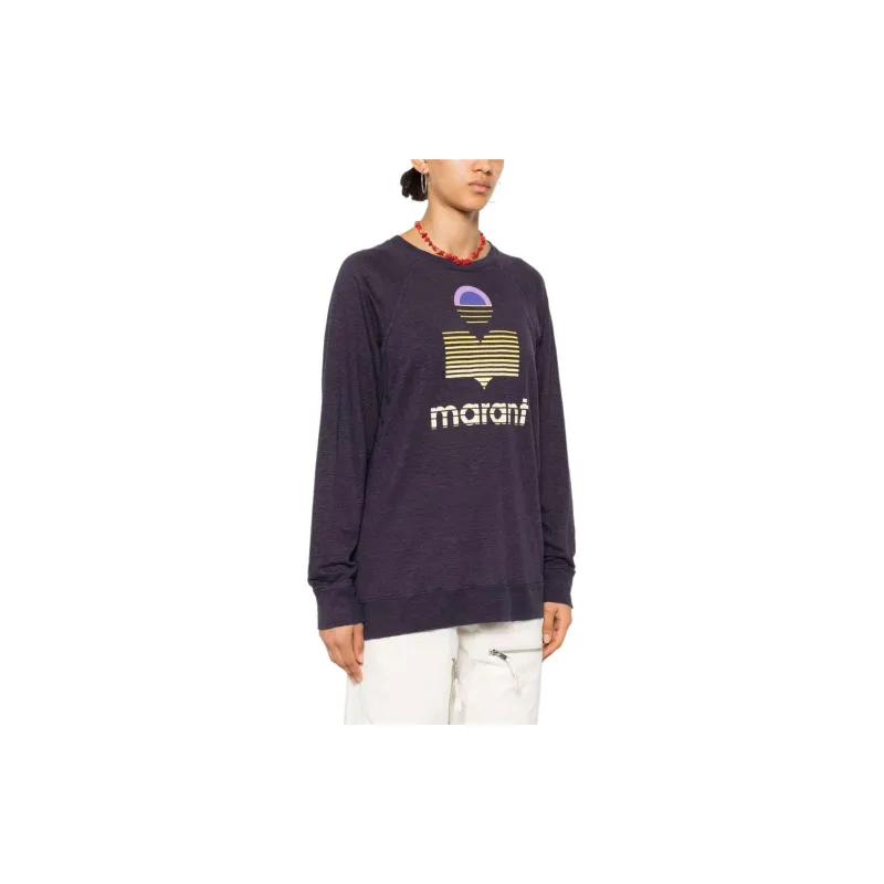 ISABEL MARANT ETOILE T Shirt Women's Dark Purple-3