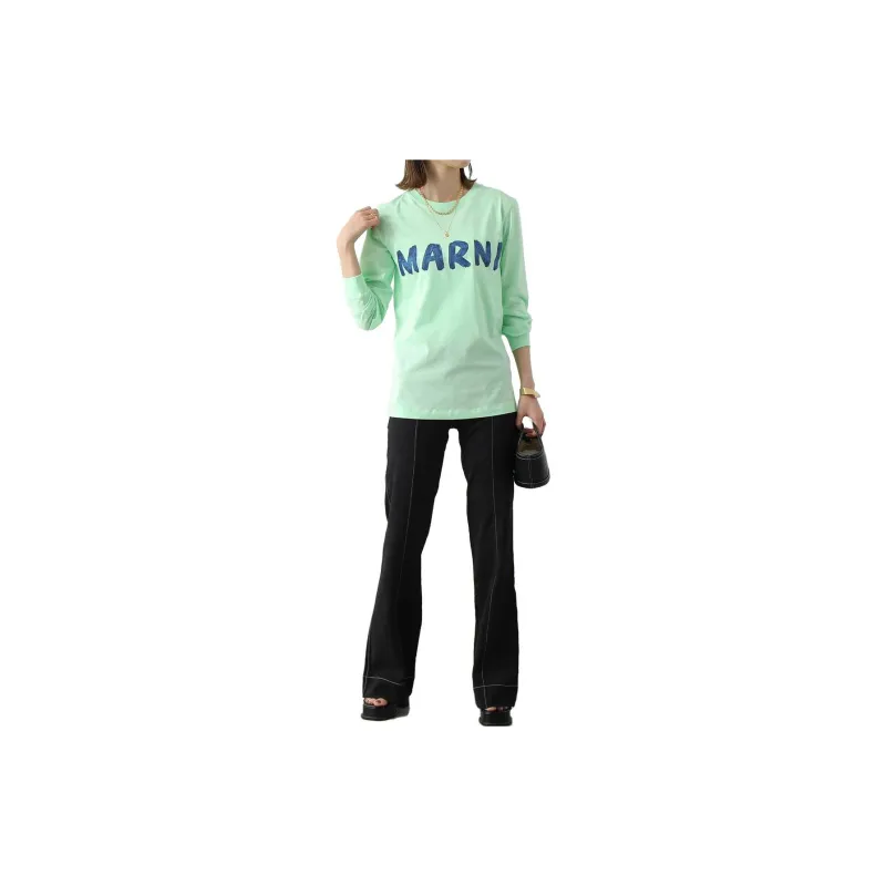 MARNI T Shirts Women's Green-1