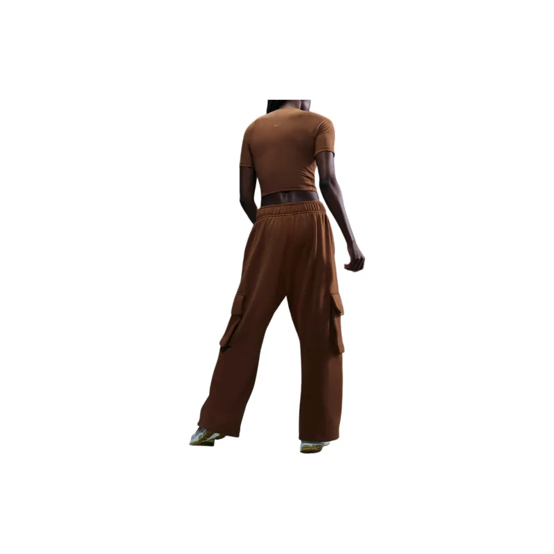 Nike Sportswear Women's Low-Rise Oversized French Terry Open-Hem Pants-3