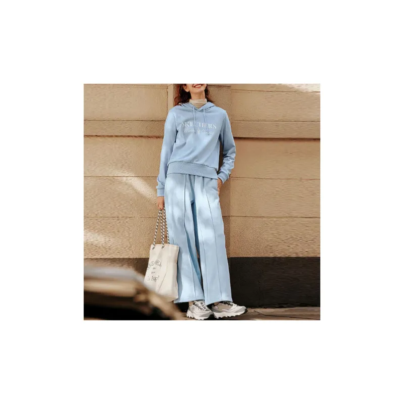 Skechers Knitted Sweatpants Women's Cashmere Blue/00F5-2