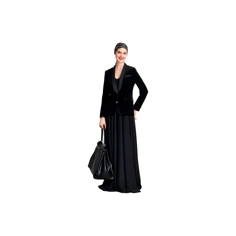 HAVVA Business Suit Women's Black-1