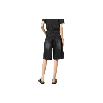 Bethine Denim Shorts Women's Black