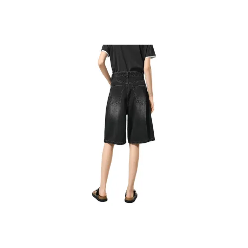 Bethine Denim Shorts Women's Black