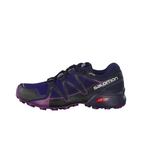 SALOMON Speedcross Vario 2 Running Shoes Women's Low-Top Purple/Black