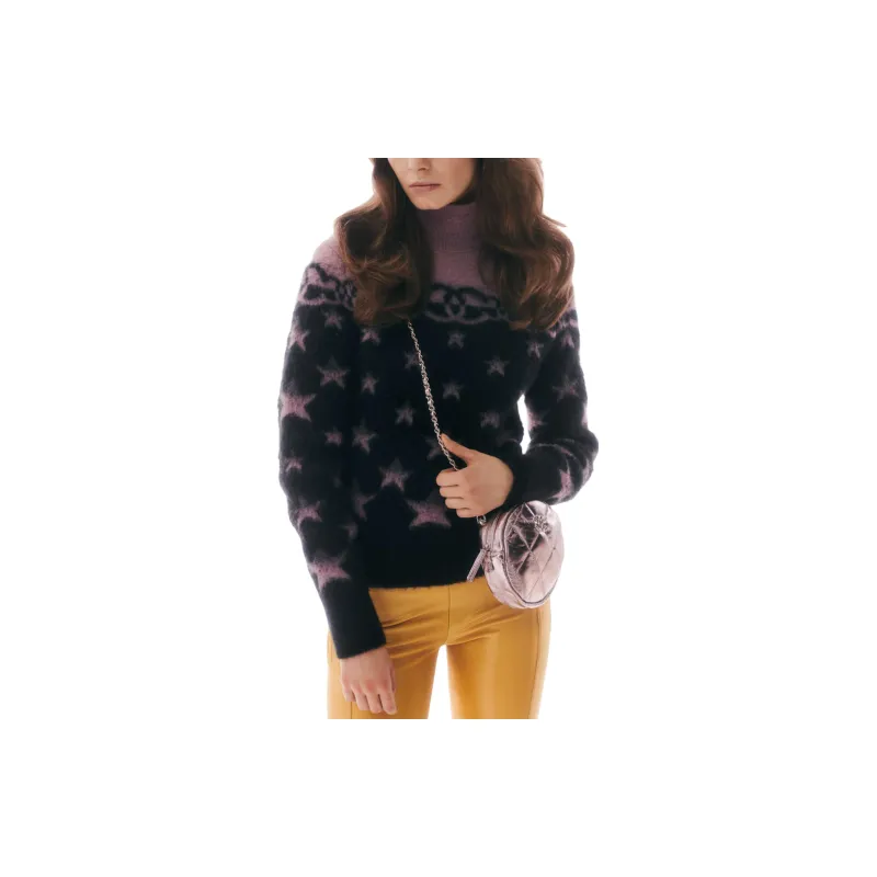 CHANEL Sweaters Women's Purple-1
