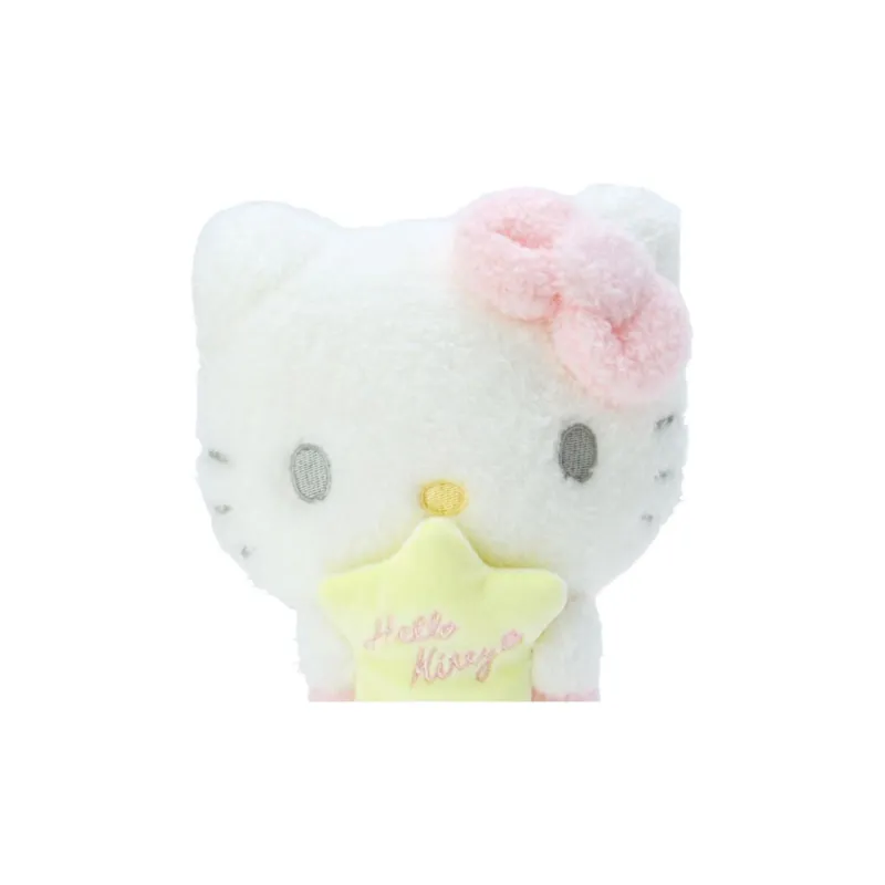 Sanrio Hellokitty Hello Kitty Pink Glitter Glow In The Dark Dolls Plush Doll 20cm High-1