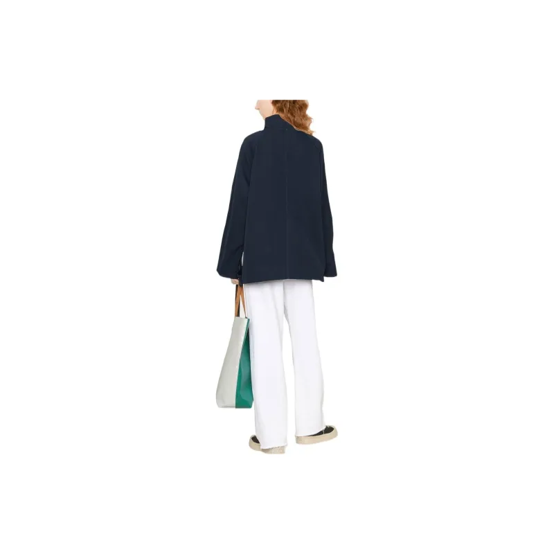 GANNI Jackets Women's Blue-3