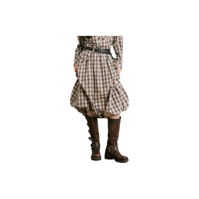 BLUEerror FW24 Casual Long Skirt Women's-1
